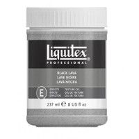 Гель текстурний Чорна лава Liquitex Black lava, 237 мл