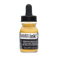 Пигментное чернило Liquitex Artists Acrylic Inks, 30 мл, №234 Iridesent bright Gold Золото Пигментное чернило Liquitex Artists Acrylic Inks, 30 мл, №234 Iridesent bright Gold Золото