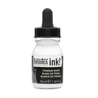 Пігментне чорнило Liquitex Artists Acrylic Inks, 30 мл, №432 Titanium White Титанові білила