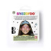 Набір фарб для гриму Snazaroo Mini Face Paint Festive Mask 3x3,75мл, Рожевий, Синій, Білий