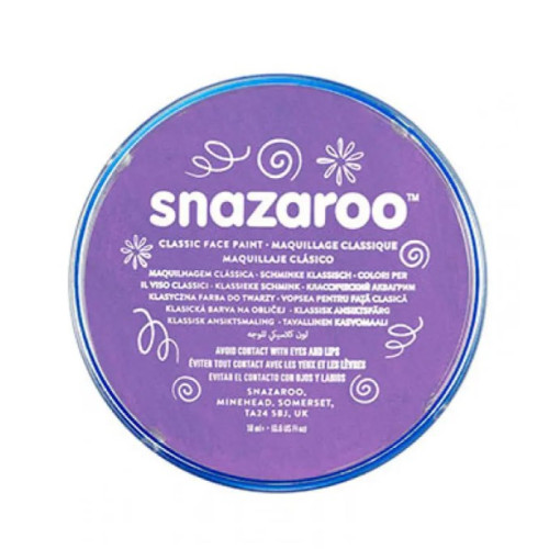 Аквагрим для лица и тела Snazaroo Classic 18 мл, Lilac Лиловый