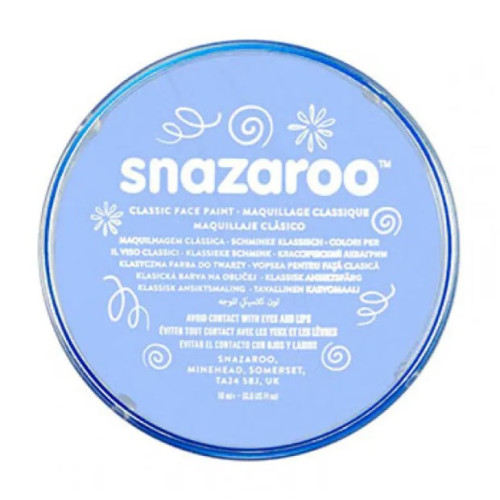Аквагрим для лица и тела Snazaroo Classic 18 мл Pale blue Пастельно голубой