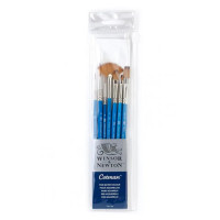Набір пензлів синтетичного ворсу Winsor Ser. Cotman Brushes, 7шт