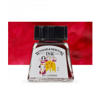 Туш художня Drawing Inks, №956 Кармін, Winsor Newton Кармін