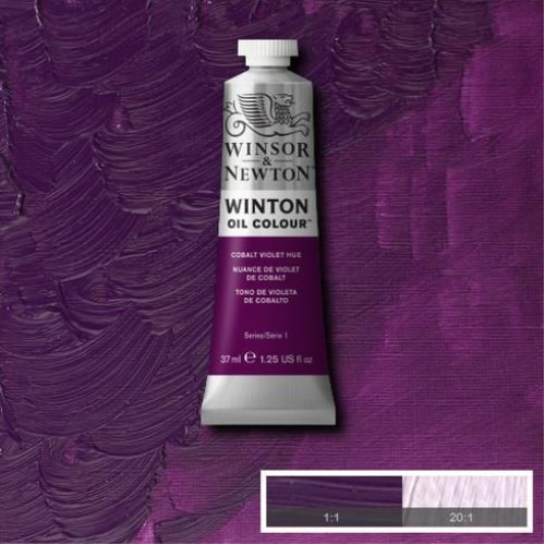 Масляная краска Winton от Winsor Newton, 37 мл, №194 Кобальт фиолетовый