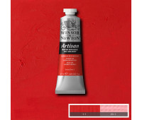 Водорастворимая масляная краска WINSOR NEWTON Artisan 37 мл №099 Cadmium red medium Нежно-красный кадмий