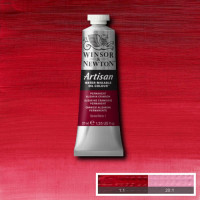 Масляна водорозчинна фарба WINSOR NEWTON Artisan 37 мл №468 Permanent alizarin crimson Насичено-малиновий
