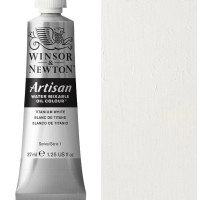 Масляна водорозчинна фарба WINSOR NEWTON Artisan 37 мл №644 Titanium white Титанові білила