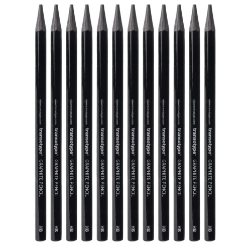 Набір графітних олівців Copiс Transotype Graphite Pencils, 12 шт HB