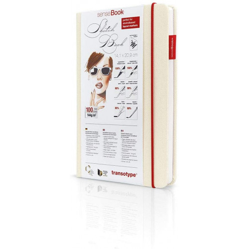 Скетчбук Transotype Sense Book Layout market Sketchbook, A5, 144 гр, 100 листов
