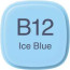 Маркер Copic Marker, №B-12 Ice blue Пастельно-синій - товара нет в наличии