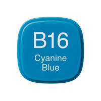 Маркер Copic Marker №B-16 Cyanine blue Синій ціанистий