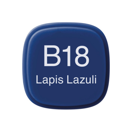 Маркер Copic Marker, №B-18 Lapis lazuli Лазурит