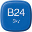 Маркер Copic Marker №B-24 Sky Небесний - товара нет в наличии