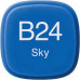 Маркер Copic Marker №B-24 Sky Небесний