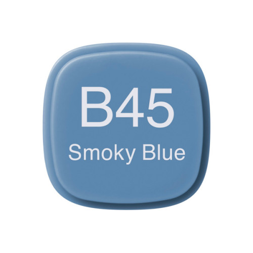 Маркер Copic Marker, №B-45 Smoky blue Дымчатый синий
