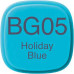 Маркер Copic Marker №BG-05 Holliday Blue Небесно-блакитний