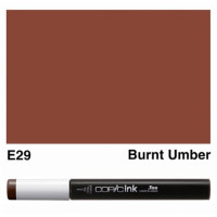 Заправка для маркеров COPIC Ink, №E29 Burnt umber, Жженая умбра,12 мл