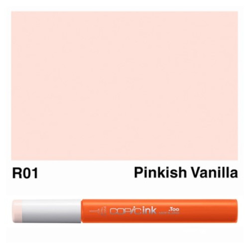 Заправка для маркеров COPIC Ink, №R01 Pinkish vanilla Розовая ваниль, 12 мл