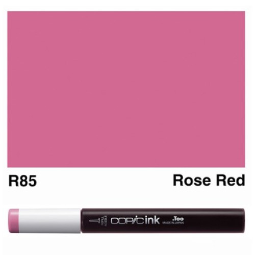 Заправка для маркерів COPIC Ink №R85 Rose red Рожево-червоний, 12 мл