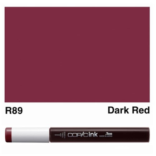 Заправка для маркеров COPIC Ink №R89 Dark red Темно-красный 12 мл