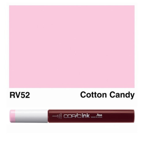 Заправка для маркеров COPIC Ink, №RV52 Cotton candy Сахарная вата, 12 мл