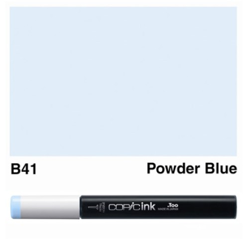 Заправка для маркерів COPIC Ink №B41 Powder pink Пастельно-синій, 12 мл