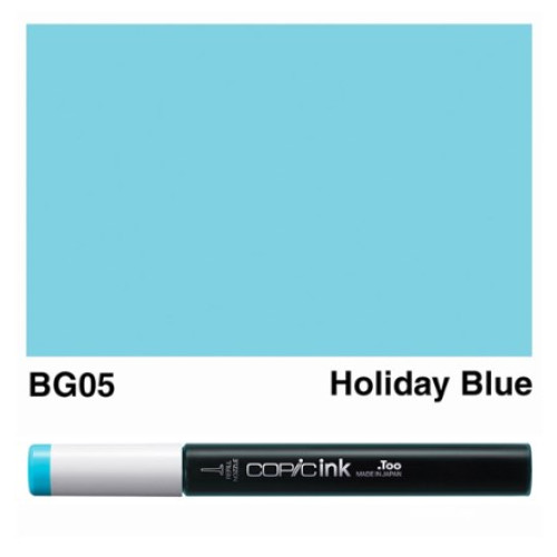 Заправка для маркеров COPIC Ink, №BG05 Holiday blue Небесно-голубой, 12 мл