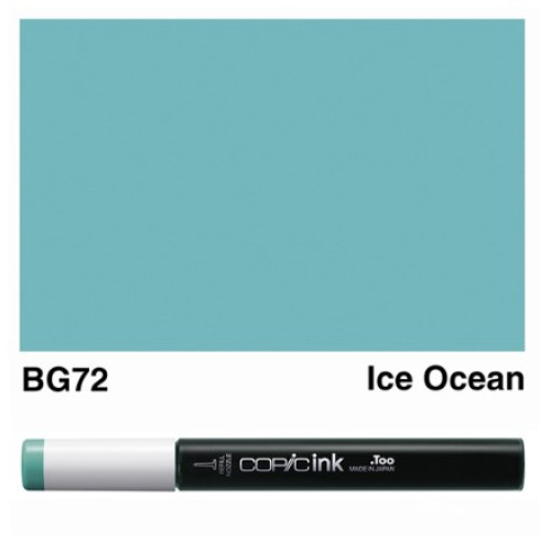 Заправка для маркерів COPIC Ink №BG72 Ice ocean Крижаний океан, 12 мл