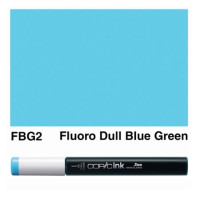 Заправка для маркерів COPIC Ink №FBG2 Fluorescent dull blue green Флуорисцентний тьмяний зелений, 12 мл