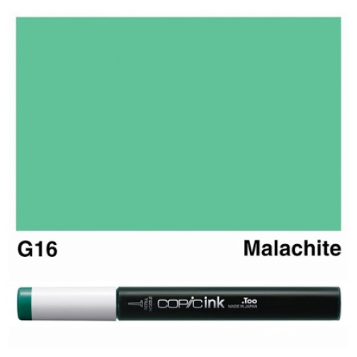 Заправка для маркеров COPIC Ink, №G16 Malachite Малахит, 12 мл