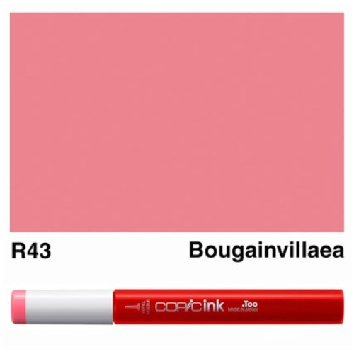 Заправка для маркеров COPIC Ink, №R43 Bougainvillaea Бугенвилия, 12 мл