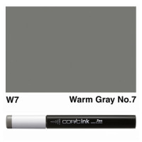 Заправка для маркерів COPIC Ink №W7 Warm gray Теплий сірий, 12 мл