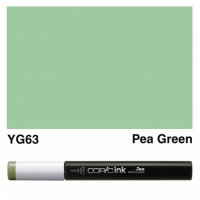 Заправка для маркеров COPIC Ink, №YG63 Pea green Зеленый горох, 12 мл