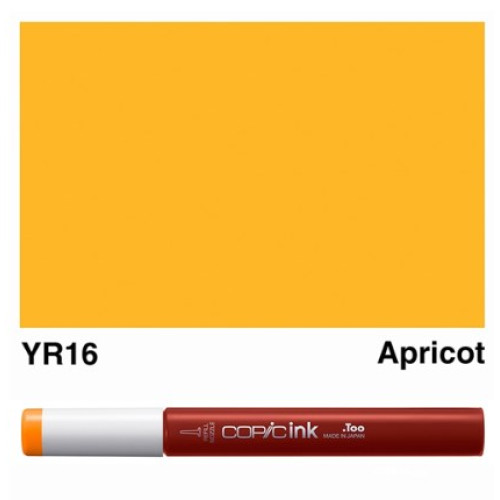 Заправка для маркеров COPIC Ink, №YR16 Apricot Абрикосовый, 12 мл