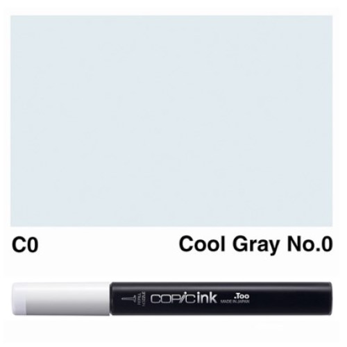 Заправка для маркеров COPIC Ink, №C0 Cool gray Холодный серый, 12 мл