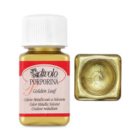 Жидкая позолота Divolo Golden Leaf Porporine 75 мл №001 Rich gold Насыщенно-золотой