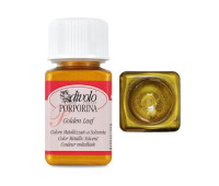 Рідка позолота Divolo Golden Leaf Porporine 75мл №004 Pure gold Чисте золото