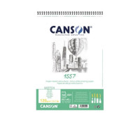 Альбом для графіки на спіралі Canson 1557 Croquis, 120 гр, A5 50 аркушів
