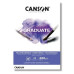 Альбом для смешанных техник, белый, Canson Graduate Mix Media White 20 листов 200 г/м2, А5 14,8х21 см