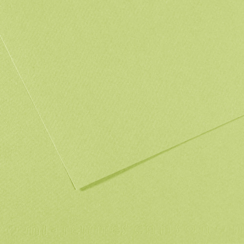 Бумага для пастели Canson Mi-Teintes, №100 Лайм Lime, 160 г/м2, 50x65 см