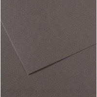 Бумага для пастели Canson Mi-Teintes, №345 Темно-серый Dark gray, 160 г/м2, 50x65 см