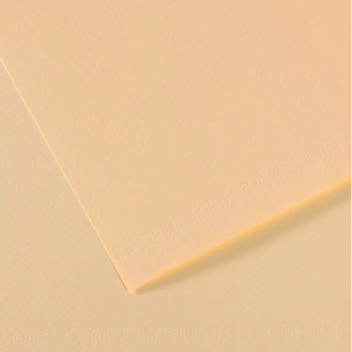 Бумага для пастели Canson Mi-Teintes, №111 Слоновая кость Ivory, 160 г/м2, 75x110 см