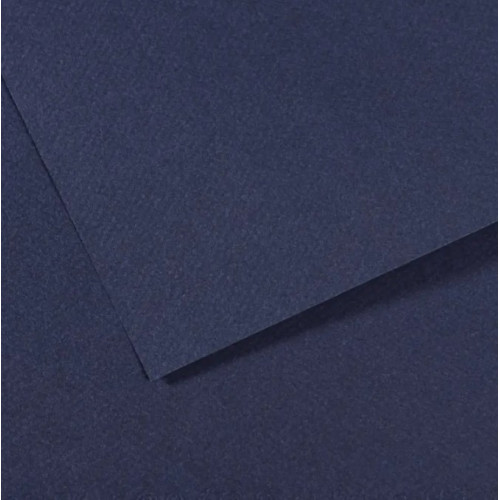 Бумага для пастели Canson Mi-Teintes, №140 Индиго Indigo blue, 160 г/м2, 75x110 см