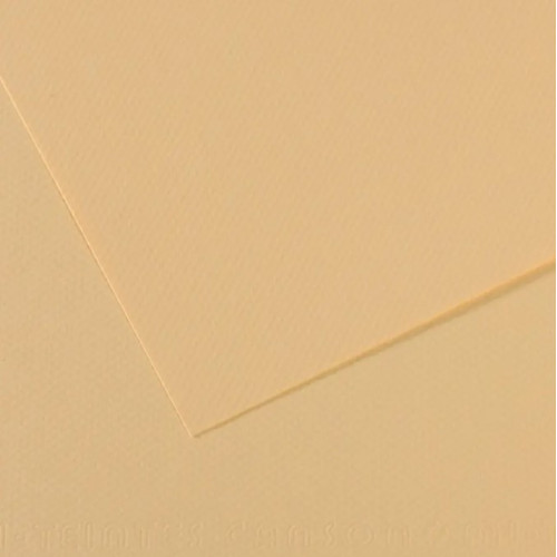 Папір для пастелі Canson Mi-Teintes, №407 Кремовий Cream, 160 г/м2, 75x110 см