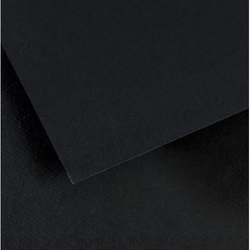 Папір для пастелі Canson Mi-Teintes, №425 Чорний Black, 160 г/м2, 75x110 см
