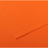 Папір для пастелі Canson Mi-Teintes, №453 Помаранчевий Orange, 160 г/м2, 75x110 см