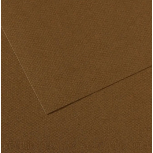 Папір для пастелі Canson Mi-Teintes, №501 Тютюновий Tobacco, 160 г/м2, 75x110 см