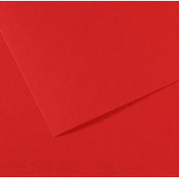 Папір для пастелі Canson Mi-Teintes, №505 Червоний Red, 160 г/м2, 75x110 см