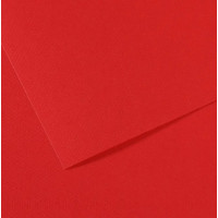 Папір для пастелі Canson Mi-Teintes, №506 Червоний Poppy red, 160 г/м2, 75x110 см